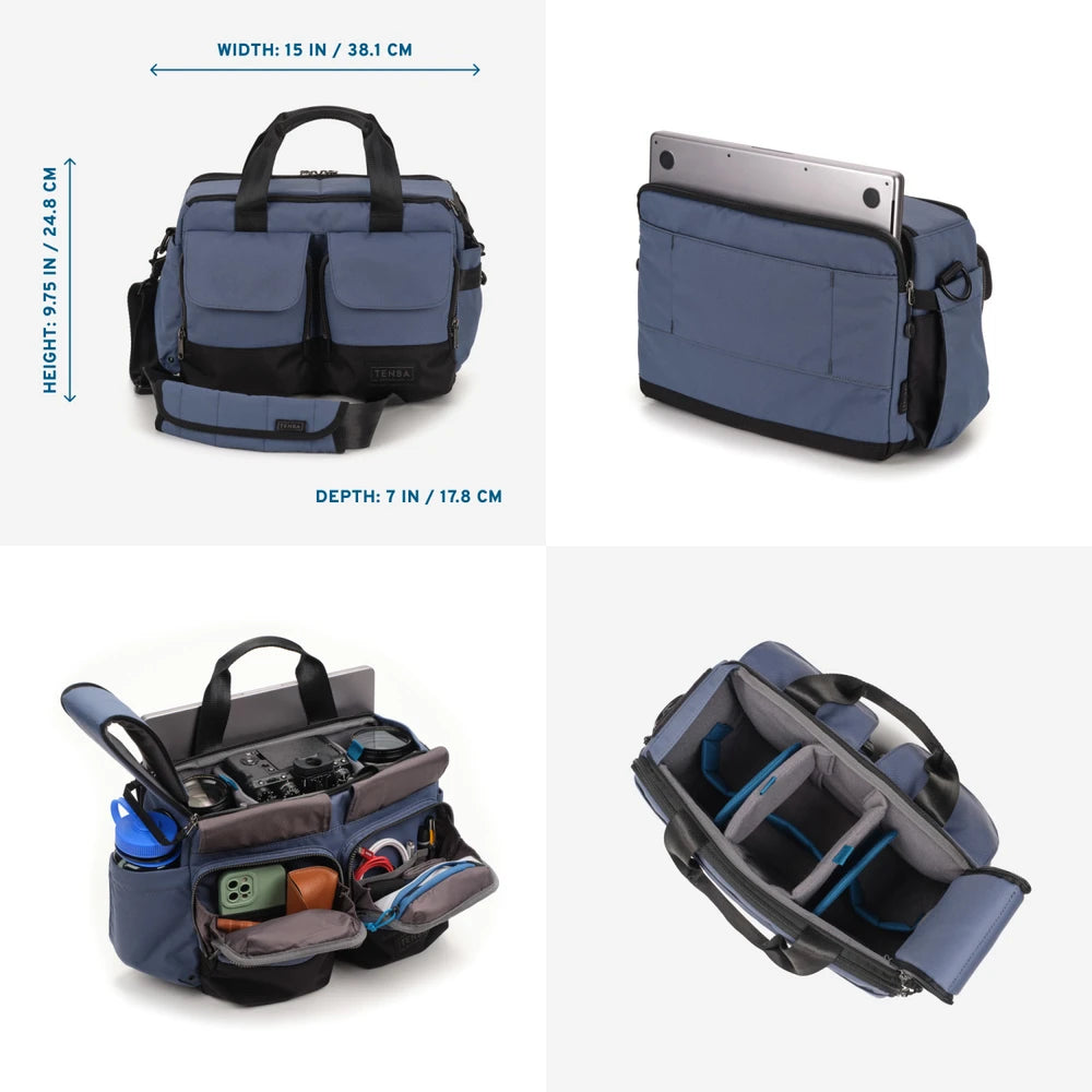 Tenba DNA V2 Shoulder Bag 14 - Blue, product gallery image 2