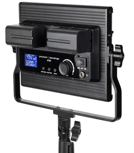 Promaster 77897 Basis B79B 2-Light Transport Kit - Bi-Color 7"x9"