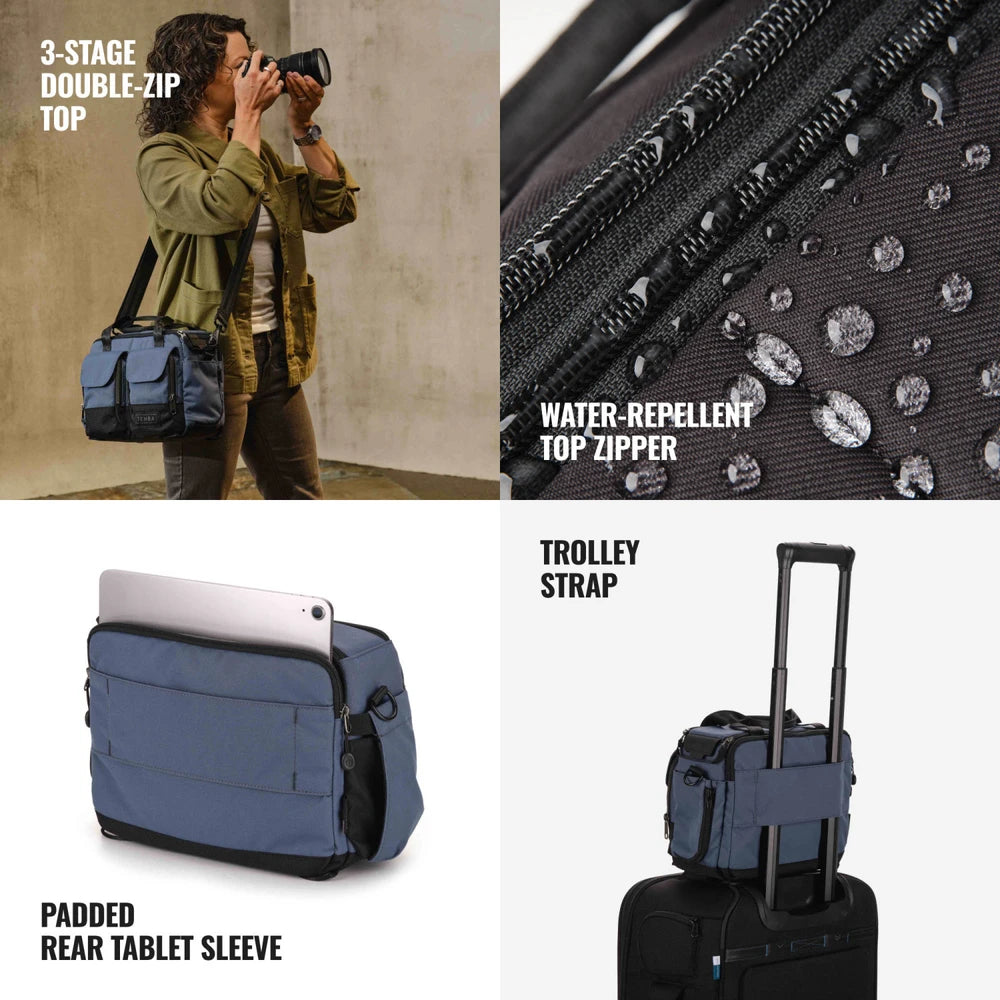 Tenba DNA v2 Shoulder Bag 10 - Blue, gallery image 4