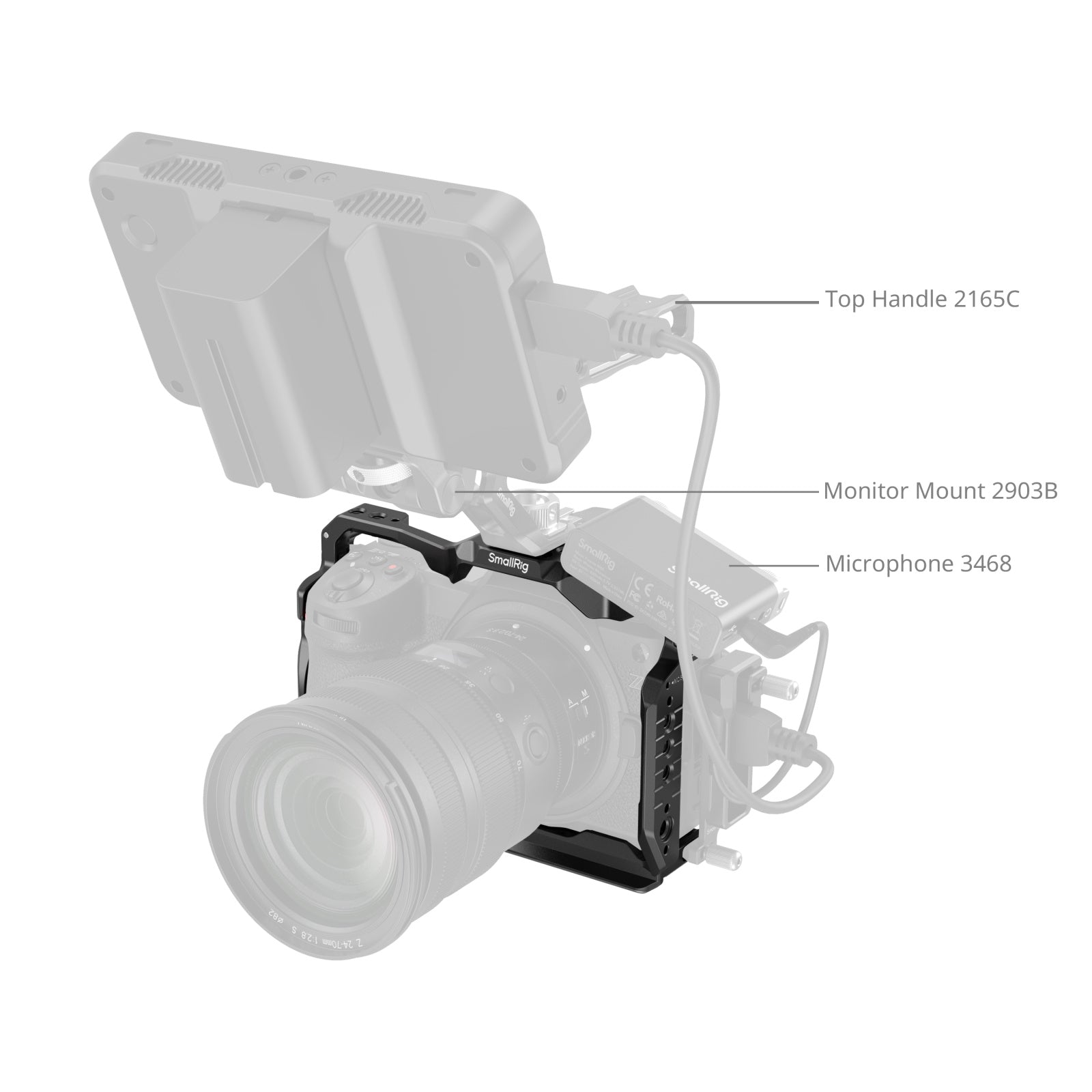 SmallRig Camera Cage for Nikon Z6 III