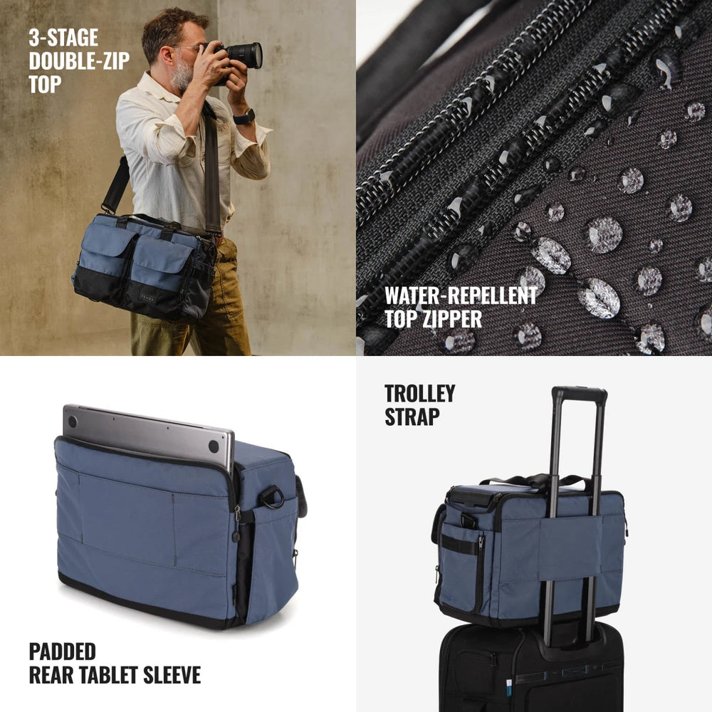 Tenba DNA v2 Shoulder Bag 16 Pro - Blue, gallery image 6